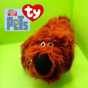 🐾Ty Beanie Buddy DUKE; The Secret Life of Pets Plush🐾